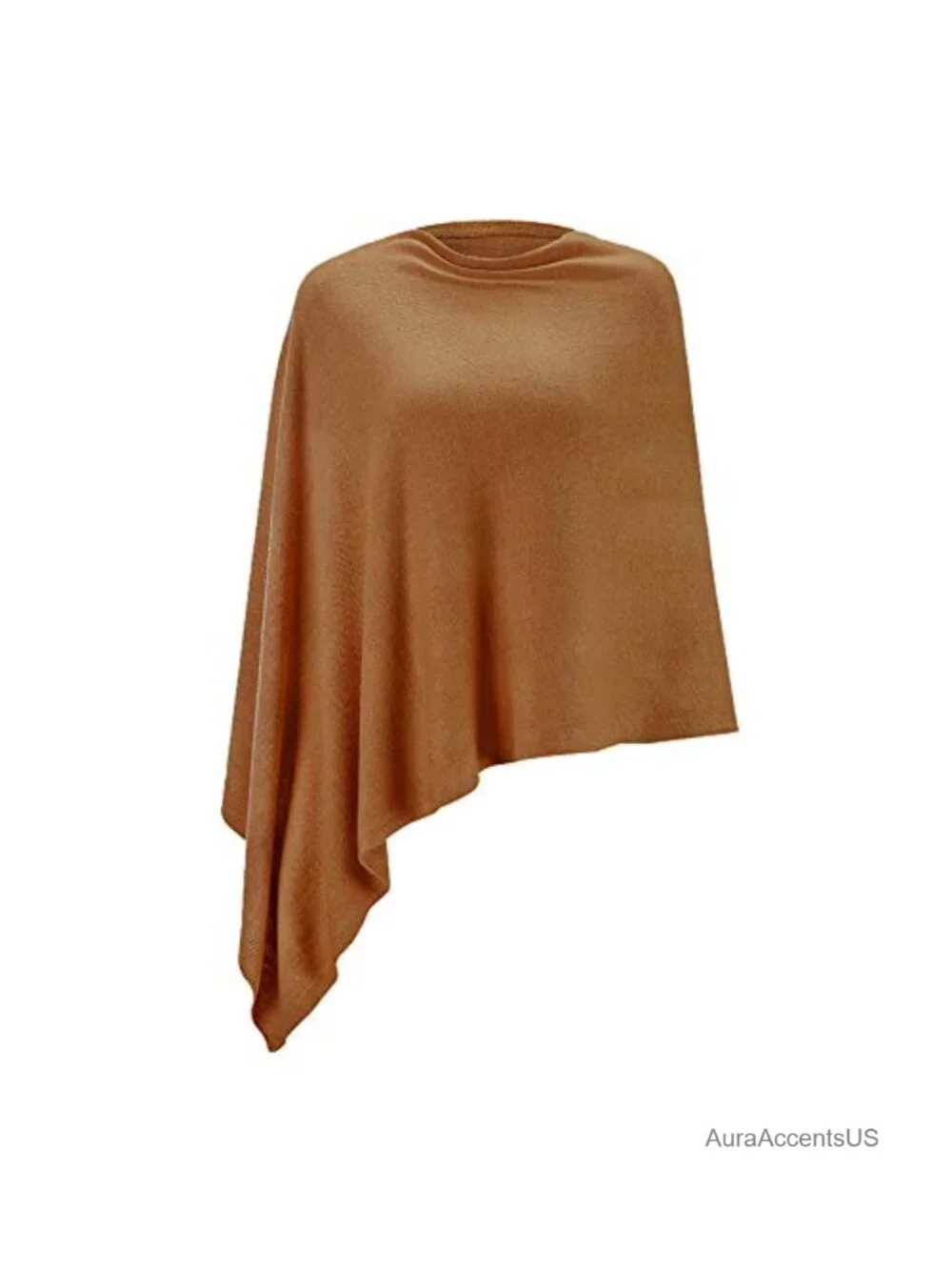Women's Lightweight Knit Poncho Sweater Versatile Shawl Wrap Scarf Cape